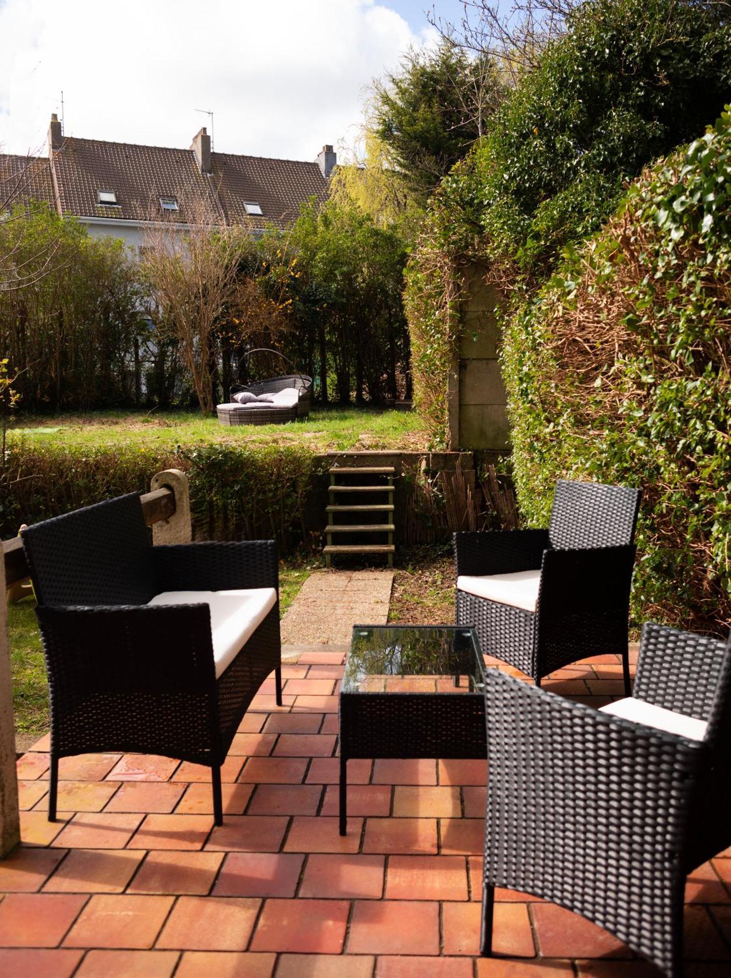 Spa , Jardin 250M2 Et Appartement Cosy De 60 M2 Au Centre บูโลญ-ซูร์-แมร์ ภายนอก รูปภาพ